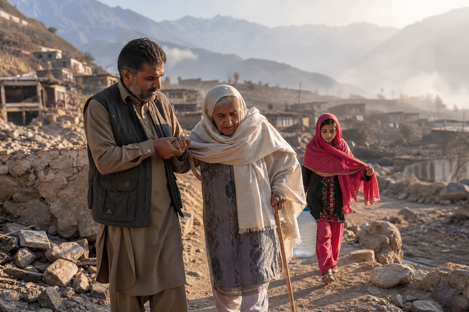 Community support in northern Pakistan after the 2005 earthquake
